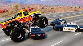 🏜️ El TORO LOCO Pursuit Crazy Desert Police Chase [upl. by Valtin987]