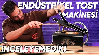 Endüstriyel Tost Makinesi İncelemesi Kantinciler Bunu Beğendi [upl. by Alisa]