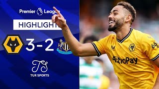 Cunha stars in Foxes Comeback🦊 Wolves 32 Newcastle  EPL Highlights [upl. by Radmen]