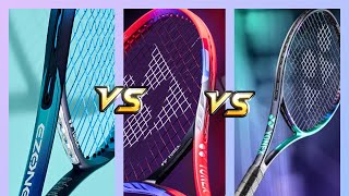 Yonex Ezone 98 vs Vcore 98 vs Vcore Pro 97 [upl. by Mavis10]