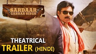 Sardaar Gabbar Singh Official Theatrical Hindi Trailer  Power Star Pawan Kalyan Kajal Aggarwal [upl. by Pinelli]