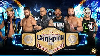 WWE 2K24 ELIMINATION CHAMBER MATCH FOR THE WWE UNITED STATES CHAMPIONSHIP [upl. by Valiant]