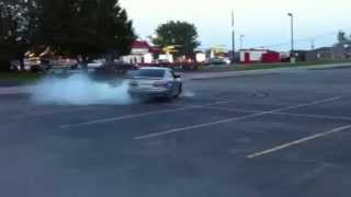 MazdaSpeed6 Donut Burnout Mazda MS6 [upl. by Lliw]