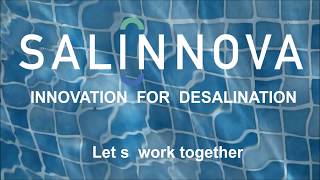 SALINNOVA  Innovation for desalination [upl. by Notsuh]