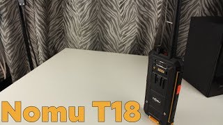 Nomu T18  Защищённый смартфон с рацией и экшнкамерой в комплекте [upl. by Sherar]