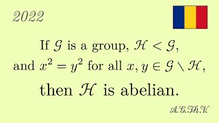 Romanian District Mathematical Olympiad 12th grade 2022 problem 2 [upl. by Saraann881]