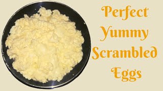 HOW TO MAKE THE CREAMIEST YUMMIEST SCRAMBLED EGGS [upl. by Cosetta]