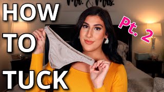 How To Tuck UPDATE  MTF Transgender Tips [upl. by Refotsirc]