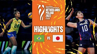 🇧🇷 BRA vs 🇯🇵 JPN  Highlights Phase 1  Womens World Championship 2022 [upl. by Amaty]