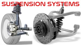 SUSPENSION Explained  Double wishbone  Macpherson Strut  Why suspensions are needed [upl. by Netsrak]