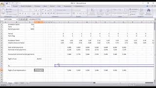 Financial Modelling for leases IFRS 16 [upl. by Jenkel763]