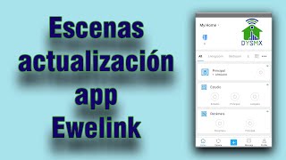 Crear escenas en la app de sonoff Ewelink para automatizar las luces [upl. by Initof]