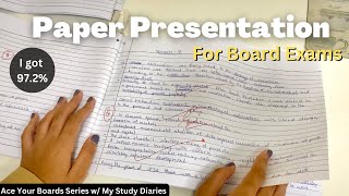 Ep1 Paper Presentation  Ace Your Boards Series  How to present your paper for Board Exams [upl. by Ariayek]