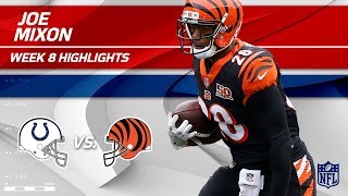 Joe Mixons Massive Day w 109 Total Yards vs Indy  Colts vs Bengals  Wk 8 Player Highlights [upl. by Crispen608]