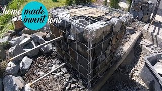 DIY How to make a Gabion Walls [upl. by Nalak]