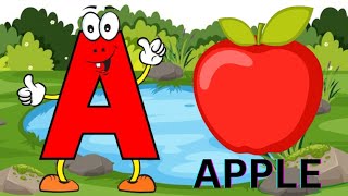 A for apple  अ से अनार  abcd  phonics song  a for apple b for ball c for cat  abcd song  abcd [upl. by Tenaej]