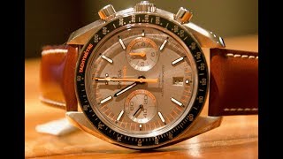 Baselworld 2017 Omega Speedmaster Racing Master Chronometer [upl. by Natye]