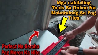 Paano Mag Tiles 60x60  Mga tools na Siguradong Makatulong Sa Pag DDIY [upl. by Oniluap499]