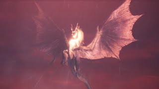 Monster Hunter World  Repelling Fatalis Boss Fight [upl. by Nyrol]