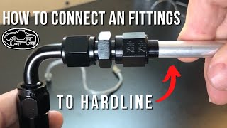 HOW TO AN FITTINGS TO HARDLINE [upl. by Ahsenrat]