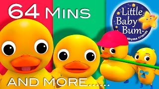 Six Little Ducks  1 Hour of LittleBabyBum  Nursery Rhymes for Babies ABCs and 123s  LBB [upl. by Benenson]