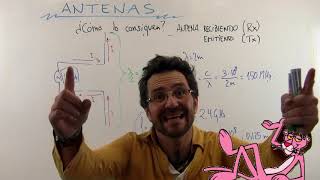 ANTENAS 3 ¿Qué es una antena resonante¿Por qué hay antenas de muy distintos tamaños [upl. by Mell]