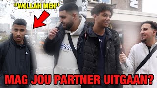 MAG JOU PARTNER UITGAAN  EINDHOVEN STRAAT INTERVIEW FURKAN YT [upl. by Britta]