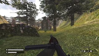 RealRTCW 50 Walkthrough  Part 9  Forest Compoud  REALISM All Gold  All Secret Zones [upl. by Siri243]