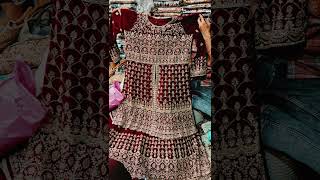 Letest👍🏻Designer Corp top Wedding lehenga👗collection online shopping Sowcarpet 🔥supper viralshort [upl. by Zipnick]