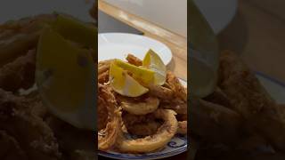 How To Fry Calamari Rings Or Squid Rings The Greek Way [upl. by Duane]