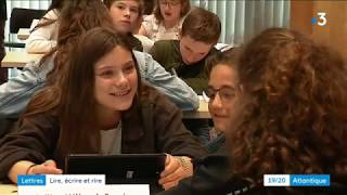 Un concours décriture pour les collégiens de CharenteMaritime [upl. by Samy]