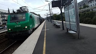 Transilien P Passage du FRET Woippy ➡️ Le Bourget Numéro 27038 [upl. by Nassah]