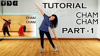 Step by step dance TUTORIAL for CHAM CHAM song  Shipras dance class [upl. by Anissej]