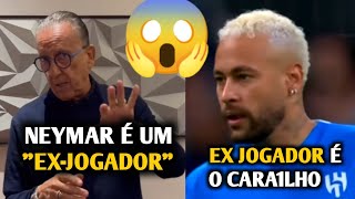 EITA  GALVÃO BUENO QUESTIONOU O FUTURO DO Neymar NA Seleção BRASILEIRA 😱 [upl. by Susannah]