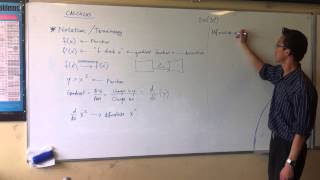 Calculus Notation amp Terminology [upl. by Yorle635]