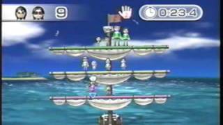 Wii Party  Balance Boat Time Attack [upl. by Snowman]