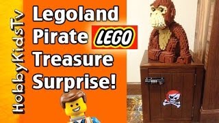 Legoland Pirate Treasure Chest SURPRISE by HobbyKidsTV [upl. by Mufinella468]