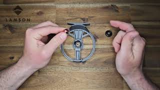 Lamson Reels Retrieve Change  conical drag [upl. by Gypsy]