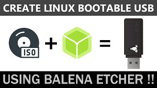 How to Create a Bootable Linux USB Drive using Balena Etcher in 2020  TechIllusion [upl. by Eelnodnarb]