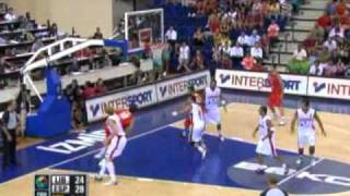 Lebanon Vs Spain  2010 FIBA World Championship Round 1 [upl. by Nick]