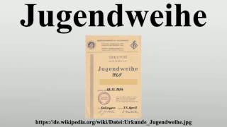 Jugendweihe [upl. by Ellehcar]