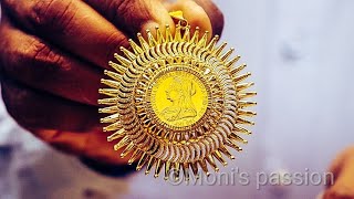 Huge collection of latest light weight 22k gold pendant with pricependant designspendantjewellery [upl. by Nosnorb]