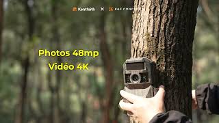 KampF Concept Caméra de Chasse Solaire san Fil 4K 48MP UHD [upl. by Anselme]