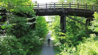 Adventure to Doubes Trestle Bridge [upl. by Nowtna]