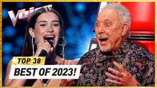 The BEST BLIND AUDITIONS of 2023 on The Voice [upl. by Eriuqs]