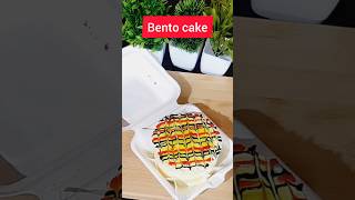 Bento cake mini cake How to make bento cake [upl. by Eenyaj966]