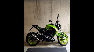 come montare scarico aftermarket Yamaha modificato per Keeway RKF 125 [upl. by Mayce]