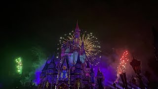 Magic Kingdom Fireworks show at Disney World Orlando Florida [upl. by Ahseile208]