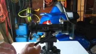 Losmandy AZ8 Dual Saddle Alt Azimuth Mount review 2 [upl. by Rramed]