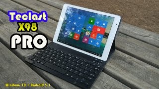 Teclast X98 Pro  Una de las tablets más potentes del mercado Android 51 y Windows 10 [upl. by Yadroc]